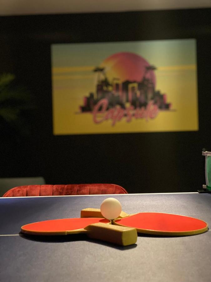 Capsule Miami Vice - Jacuzzi - Billard - Ecran Cinema & Netflix - Ping-Pong - Nintendo & Jeux- Liévin Zewnętrze zdjęcie